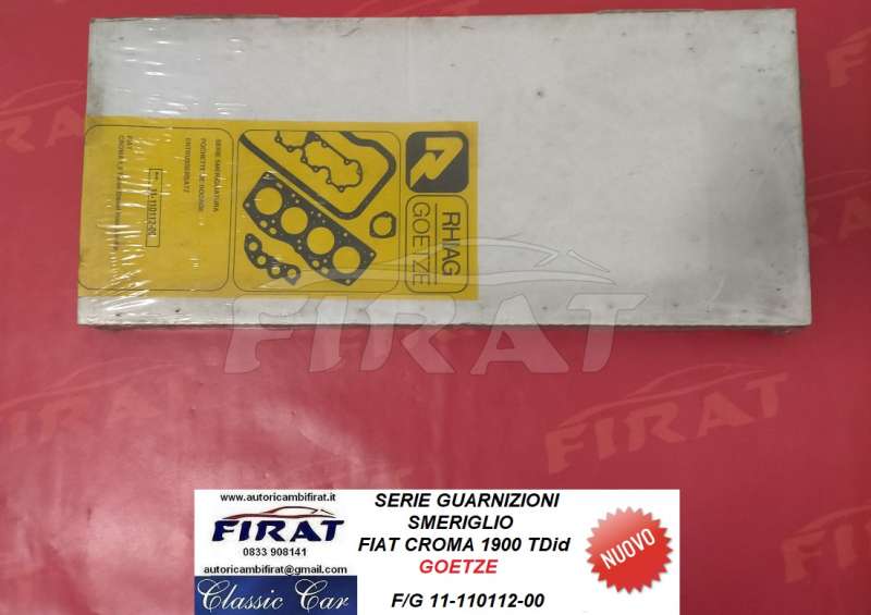 GUARNIZIONI SMERIGLIO FIAT CROMA 1900 TDID (1111011200)